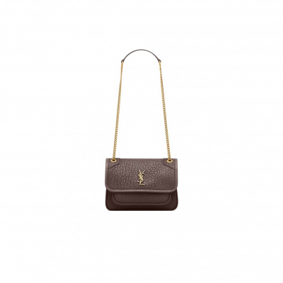 YSL NIKI MINI IN GRAINED LAMBSKIN 828736 (18*12.5*5cm)
